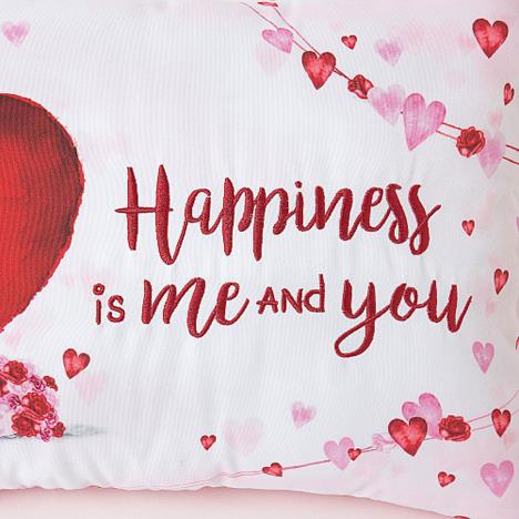 Happiness Is Me and You Me to You Bear Cushion Extra Image 2